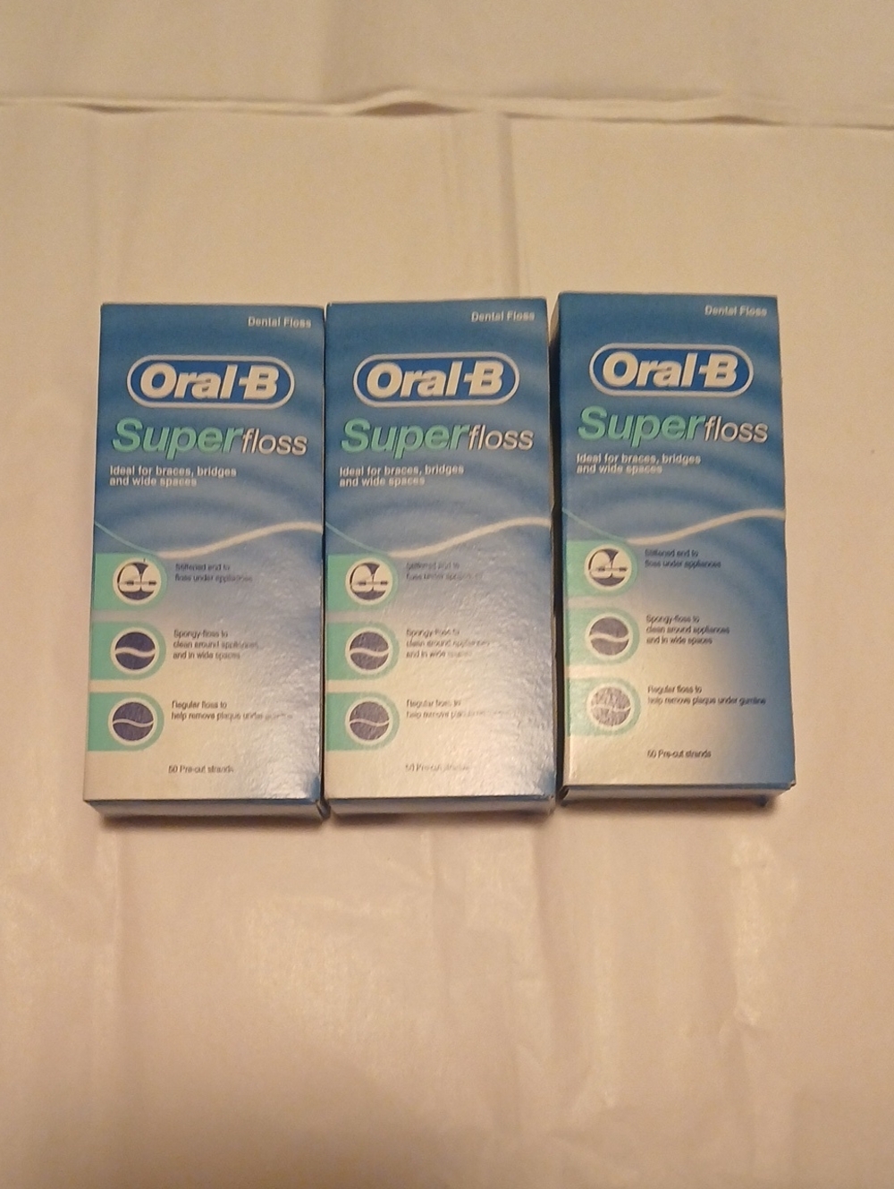 🍊3/$15🍊 Oral-B Superfloss Dental Floss